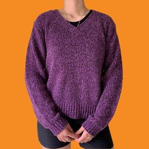 Purple knit Sweater